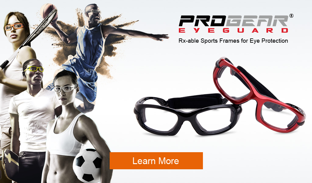 Progear Eyeguard-Rx-able Sports Frames for Eye Protection 